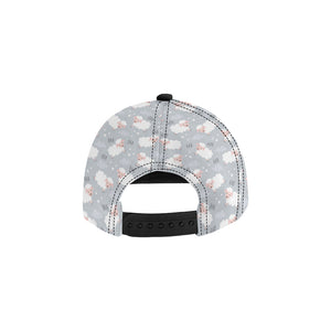 Sweet dreams sheep pattern All Over Print Snapback Cap