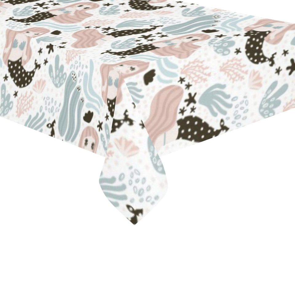 cute mermaid pattern Tablecloth