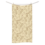 hand drawn peanuts pattern Bath Towel