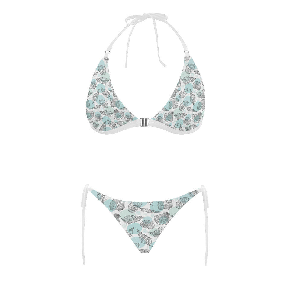 Shell polynesian tribal Sexy Bikinis Two-Piece Swimsuits