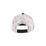 Hand drawn ice cream pattern All Over Print Snapback Cap