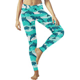 Dolphin sea pattern Women's Legging Fulfilled In US