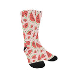 Watermelon pattern Crew Socks