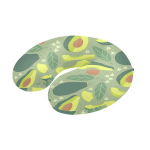 Avocado pattern U-Shaped Travel Neck Pillow
