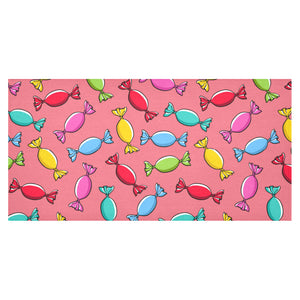 Colorful wrapped candy pattern Tablecloth