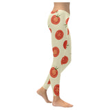 Tomato dot background Women's Legging Fulfilled In US