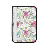 Hand drawn butterfly rose Car Seat Belt Cover