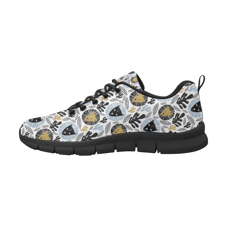 Lion Pattern Print Design 05 Women's Sneaker Shoes