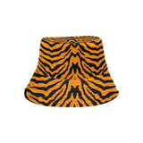 Bengal tigers skin print pattern Unisex Bucket Hat
