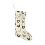 Cute rooster chicken cock Christmas Stocking