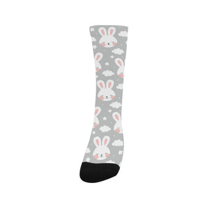Rabbit cloud Pattern Crew Socks