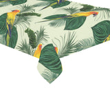 Beautiful parrot palm leaves pattern Tablecloth