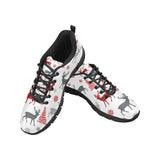 Deer tree snowflakes chrismas pattern Men's Sneaker Shoes