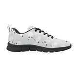 Bull Terrier Pattern Print Design 01 Men's Breathable Sneakers ( Model 055)