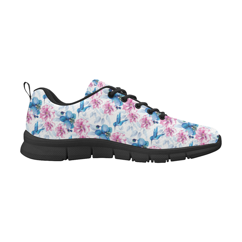 Hummingbird Pattern Print Design 02 Women's Sneaker Shoes