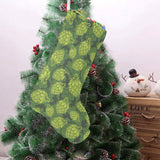 Hop pattern Hop cone background Christmas Stocking