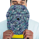 Shell design pattern All Over Print Snapback Cap