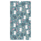 Cute rabbit pattern Bath Towel