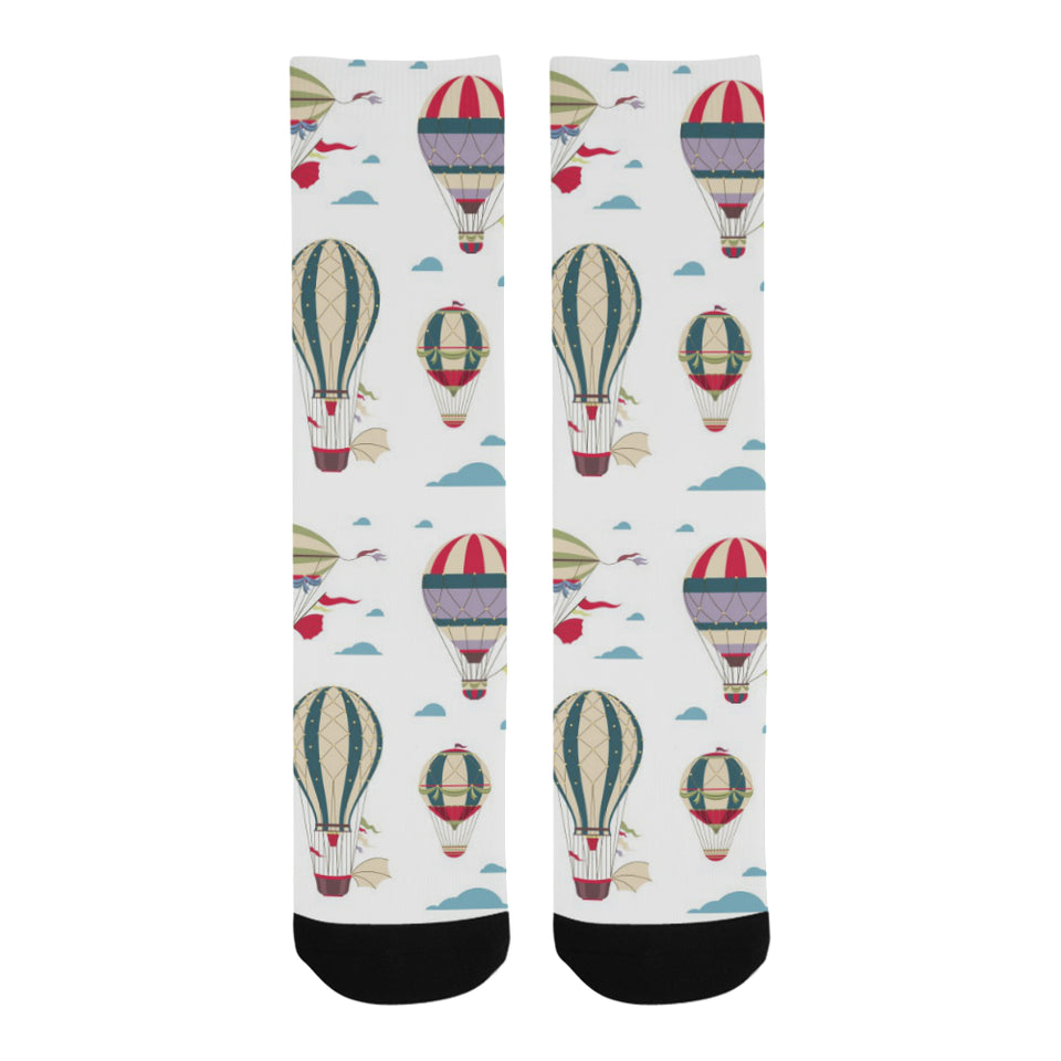 Hot air balloon pattern Crew Socks