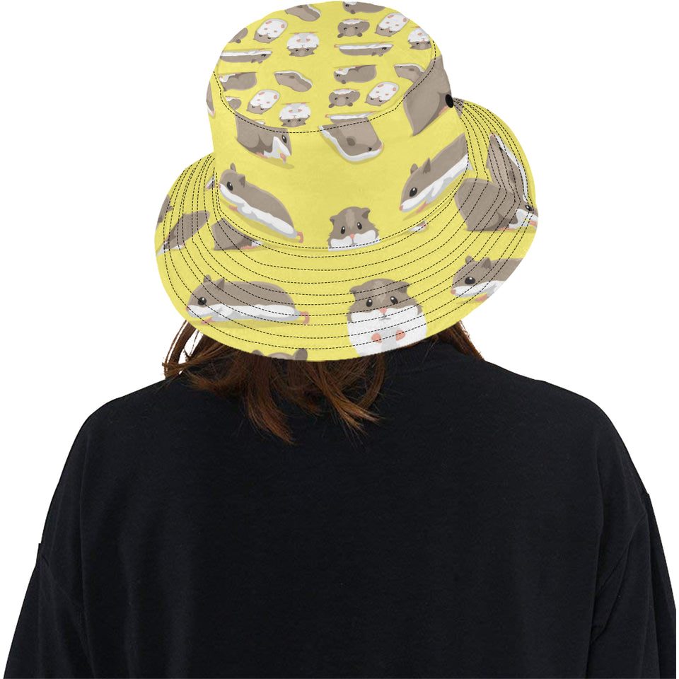 Cute Hamster pattern Unisex Bucket Hat