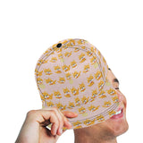 Cute shiba inu dog pattern All Over Print Snapback Cap