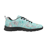Cute koalas blue background pattern Women's Sneaker Shoes
