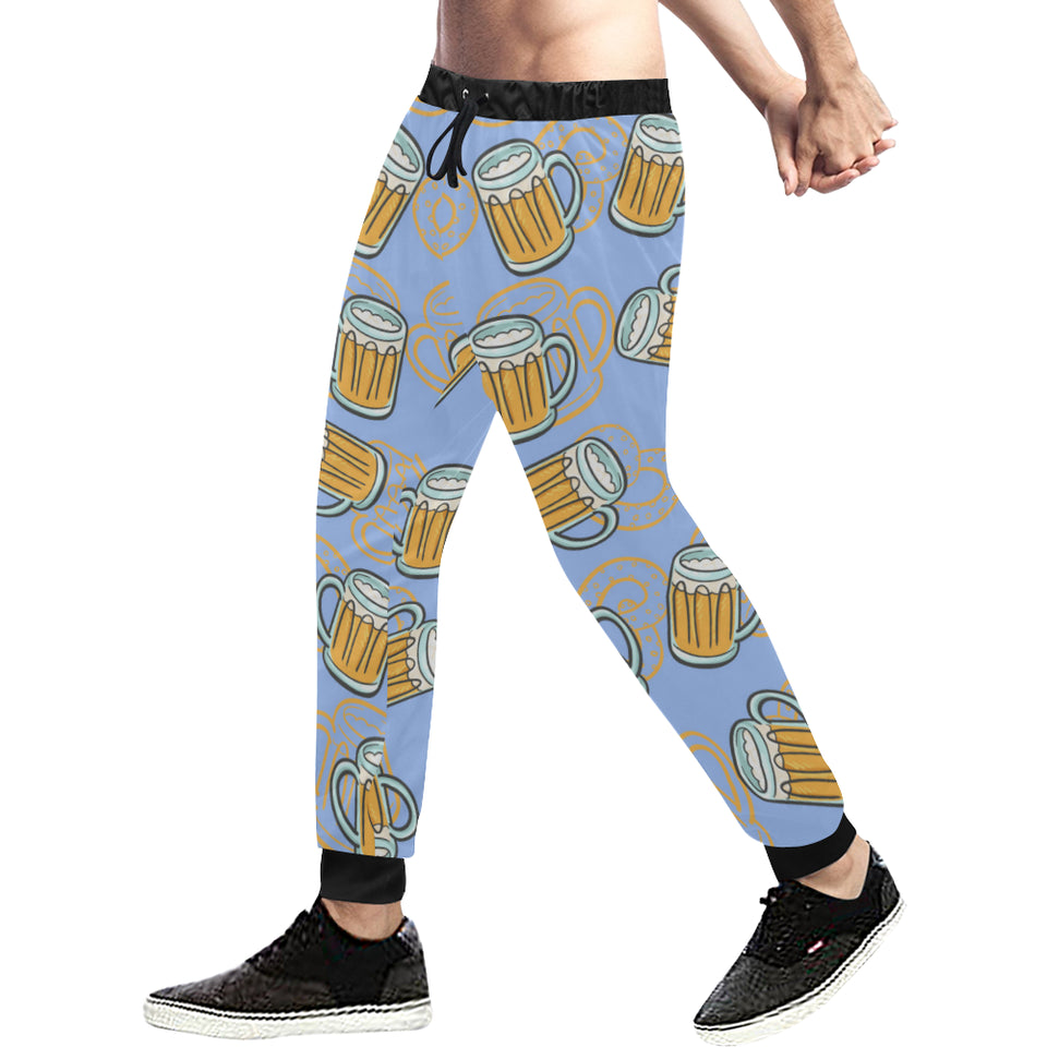 Beer pattern Unisex Casual Sweatpants
