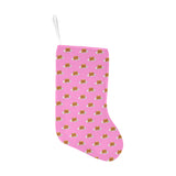 Pancake Pattern Print Design 04 Christmas Stocking