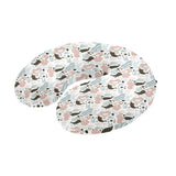 cute mermaid pattern U-Shaped Travel Neck Pillow