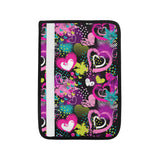 heart dot wave star creative design pattern Car Seat Belt Cover