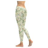 Hand drawn sea turtle fish pattern Women's Legging Fulfilled In US