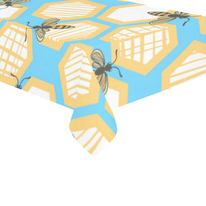 Bee honeycomb pattern Tablecloth