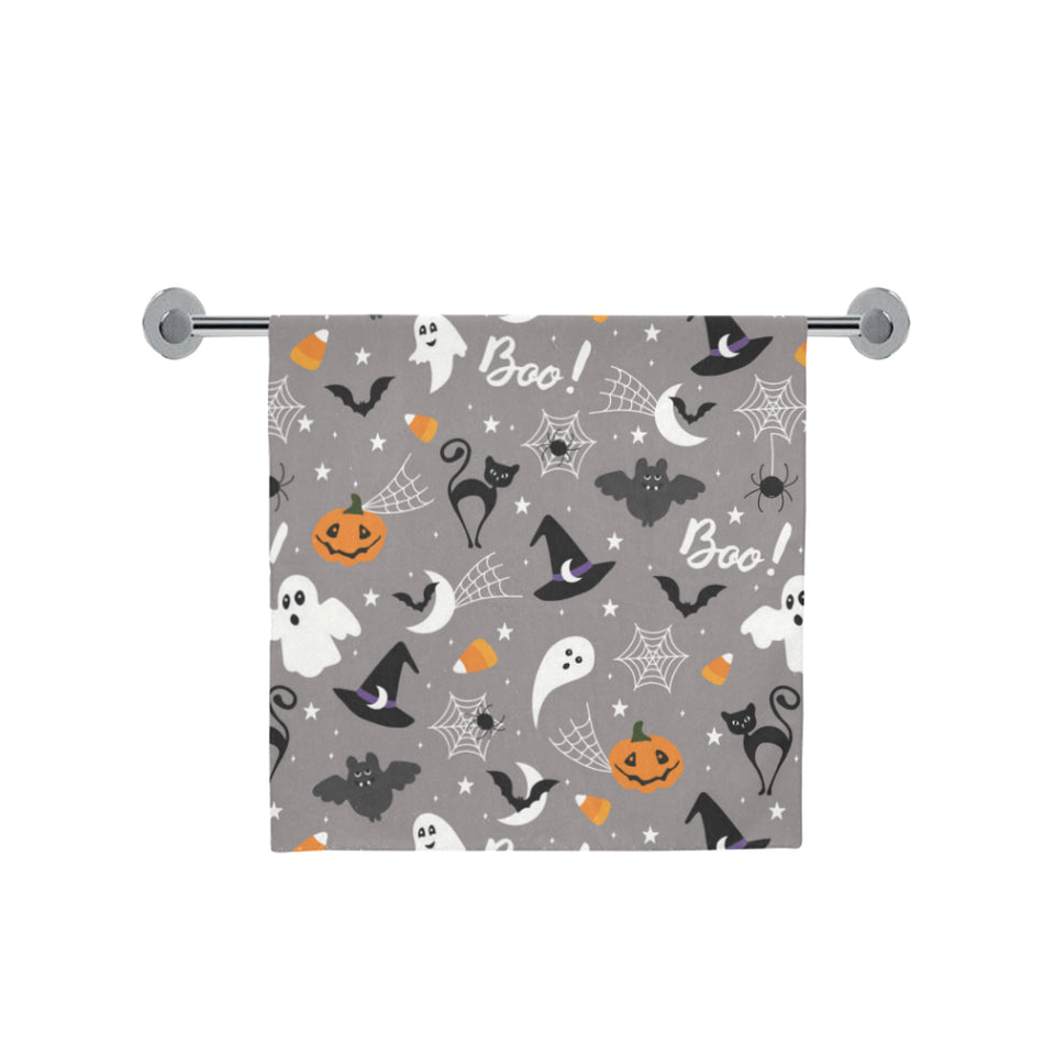 Halloween design pattern Bath Towel