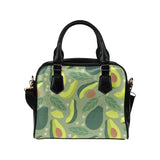 Avocado pattern Shoulder Handbag
