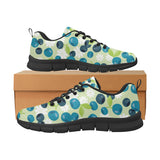 blueberry flower pattern Men's Sneaker Shoes