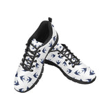 Swallow Pattern Print Design 03 Women's Sneaker Shoes