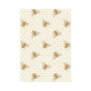 Bee honeycomb seamless design pattern House Flag Garden Flag