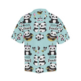Cute baby panda pattern Men's All Over Print Hawaiian Shirt