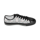 Rabbit cloud Pattern Kids' Boys' Girls' Low Top Canvas Shoes Black