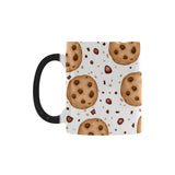 chocolate chip cookie pattern Morphing Mug Heat Changing Mug