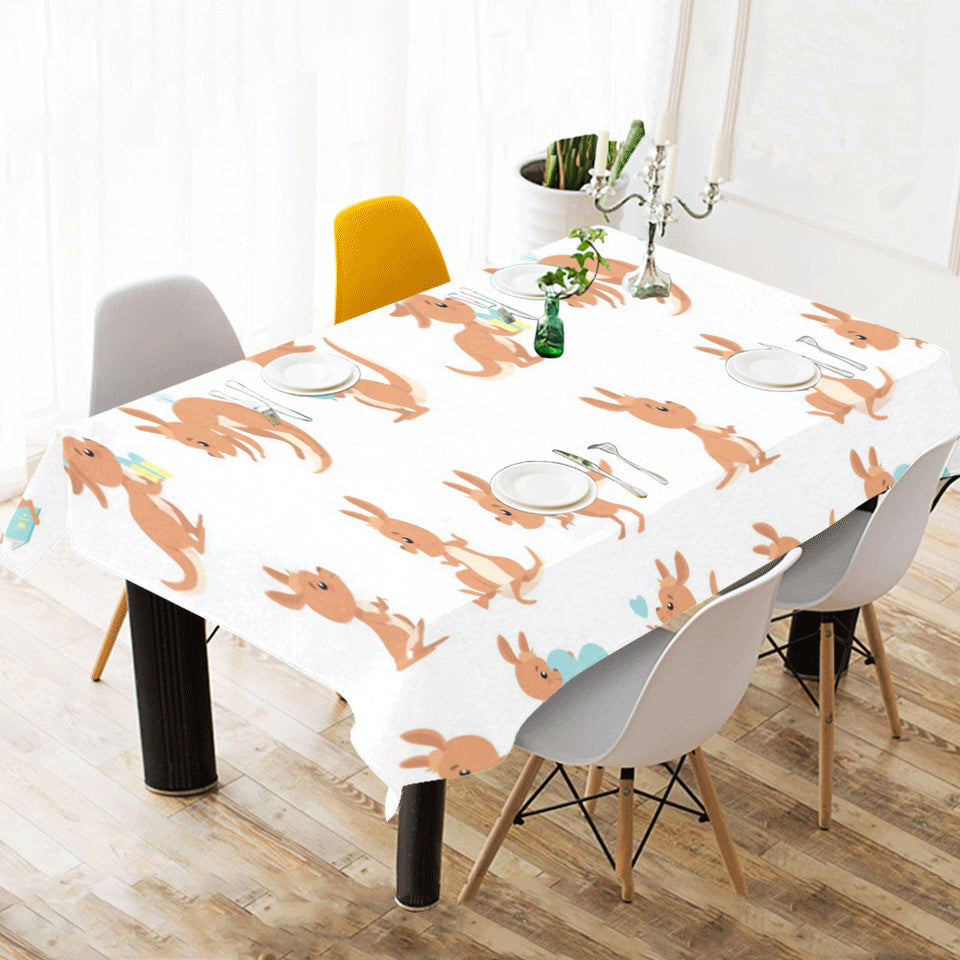 Cute Kangaroo pattern Tablecloth