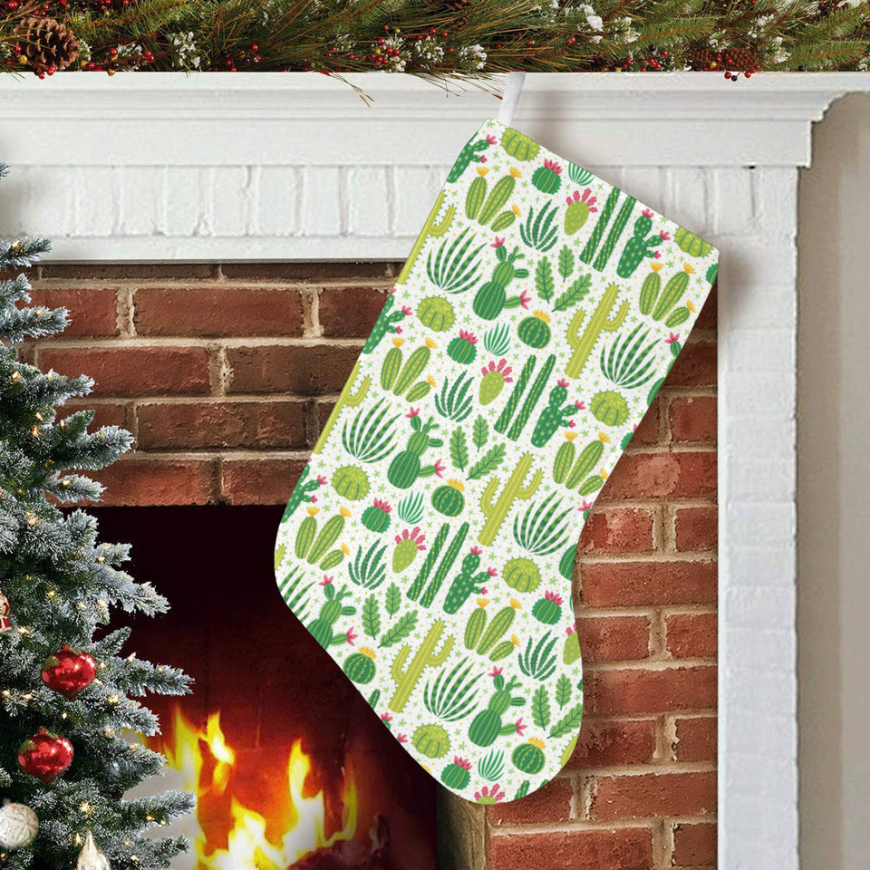 Cactus pattern copy Christmas Stocking