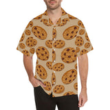 Cookie pattern Men's All Over Print Hawaiian Shirt