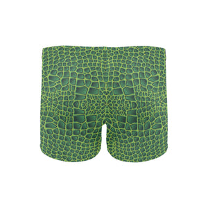 Crocodile Skin Printed Men's Swimming Trunks