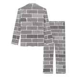 Brick Printed Pattern Print Design 05 Women's Long Pajama Set