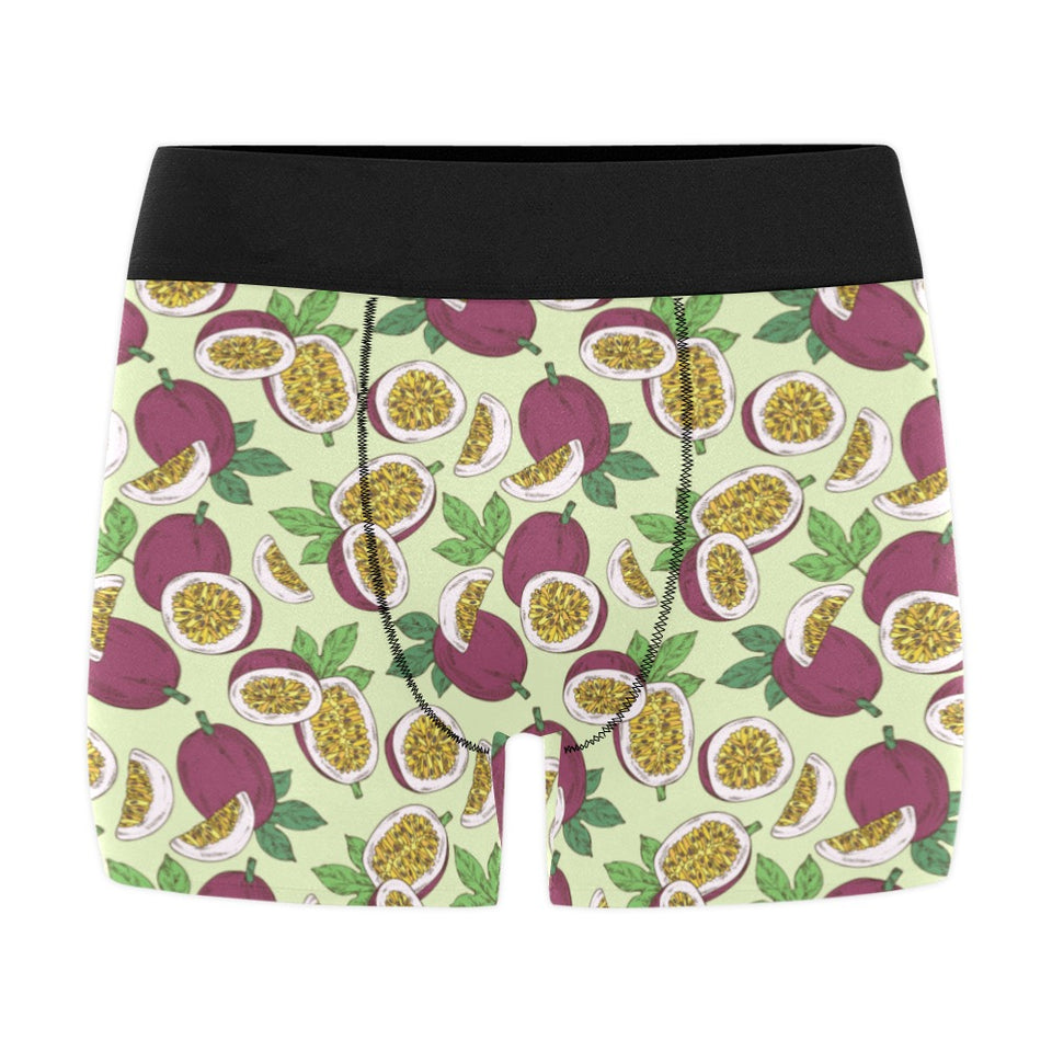 Paassion fruit pattern Men's All Over Print Boxer Briefs Men's Underwear
