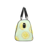 slice of lemon pattern Travel Bag