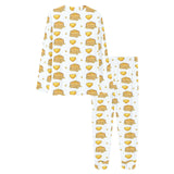Pancake Pattern Print Design 03 Women's All Over Print Pajama Set