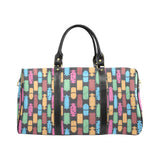 Skate Board Pattern Print Design 02 Travel Bag