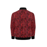 Rose Pattern Print Design 03 Kids' Boys' Girls' Bomber Jacket